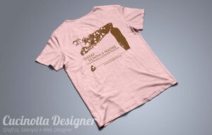 MAGLIETTA STAMPA RETRO ROSA