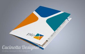 Depliant chiuso A4 a 3 ante