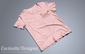 MAGLIETTA STAMPA FRONTE ROSA