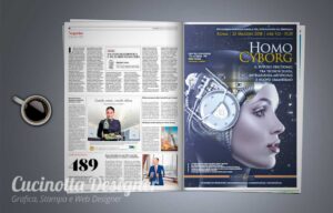 impaginazione grafica giornale locale