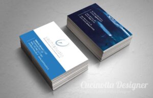 Mock Up biglietto visita per broker Yacht