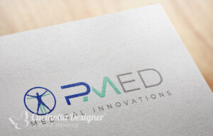 Mockup logo PMED