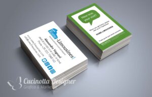 Mock Up rome limousines biglietto da visita