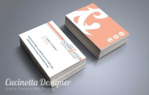 Impaginazione grafica biglietti da visita