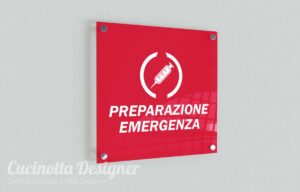 grafica targa preparazione emergenza
