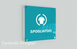 grafica targa spogliatoio