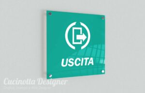 grafica targa uscita