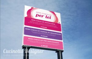 grafica cartelli mini check-up