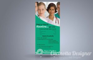 grafica Rollup e cartelli check-up vascolari
