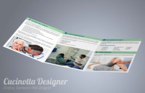 Depliant A5 3ante per studi medici