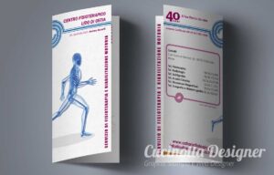 impaginazione grafica depliant fisioterapia