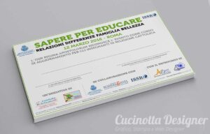 grafica attestato di partecipazione