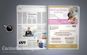UBBLICITÀ GIORNALE CHECK-UP DONNA