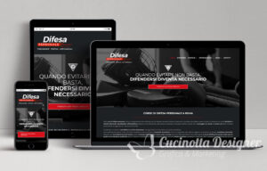 grafica sito web difesa personale roma
