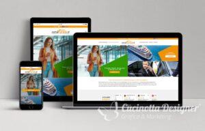 Mockup grafica sito Roma Transfer