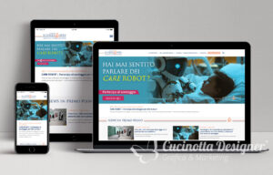 Mockup grafico sito web Scienza & Vita