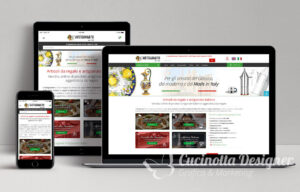 mockup grafica sito web artigianato italia hp