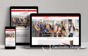 Mockup grafica sito web Consita