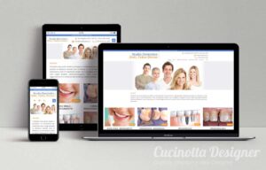 Grafica sito web responsive per studi dentistici