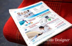 pubblicità per studio di radiologia e poliambulatorio