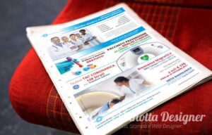 pubblicità gazzetta per studio di radiologia