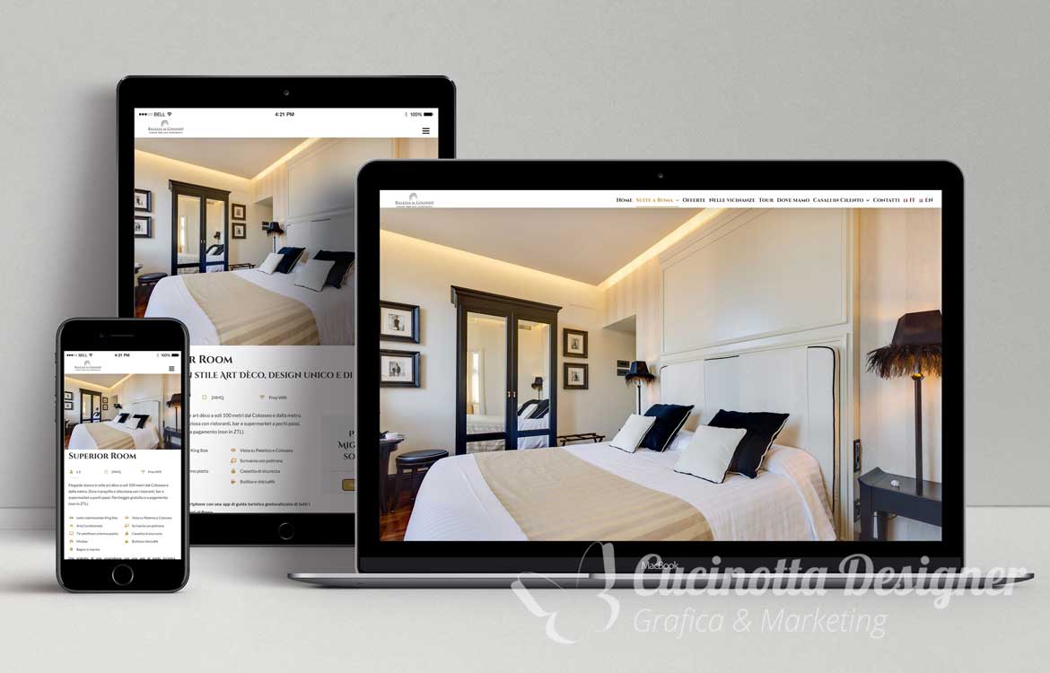 sito web colosseum suite superior suite