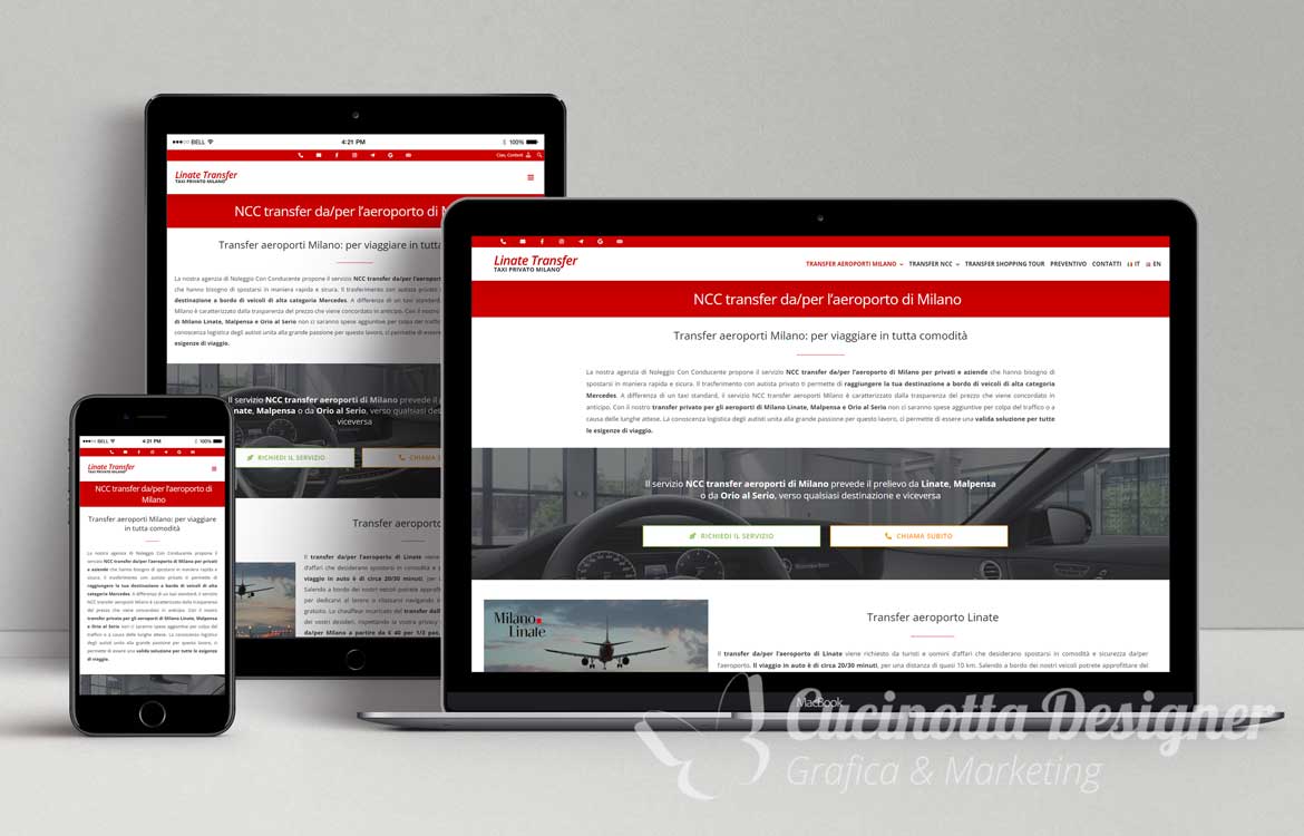 sito web linate transfer aeroporto