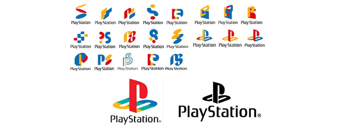 Storia del logo play station