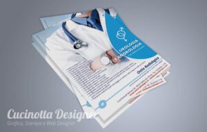realizzazione grafica volantino dermatologia