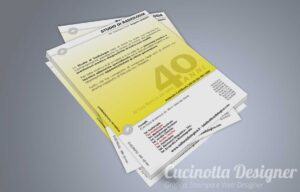 Grafica volantino prevenzione tumore polmonare