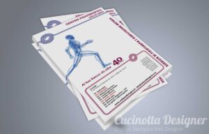 realizzazione grafica volantino fisioterapia A5