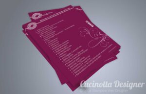 realizzazione grafica volantino fisioterapia