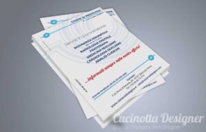 realizzazione grafica volantino informativo