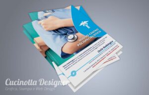 grafica volantino centro polispecialistico