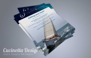 volantino per yacht